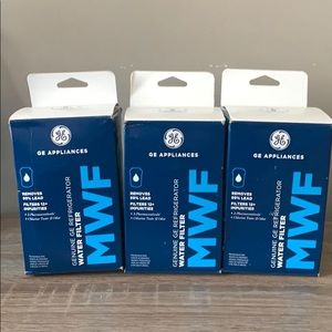 GE MWF Refrigerator Water Filters 3-pack